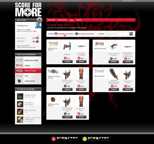ScoreForMore website screenshot