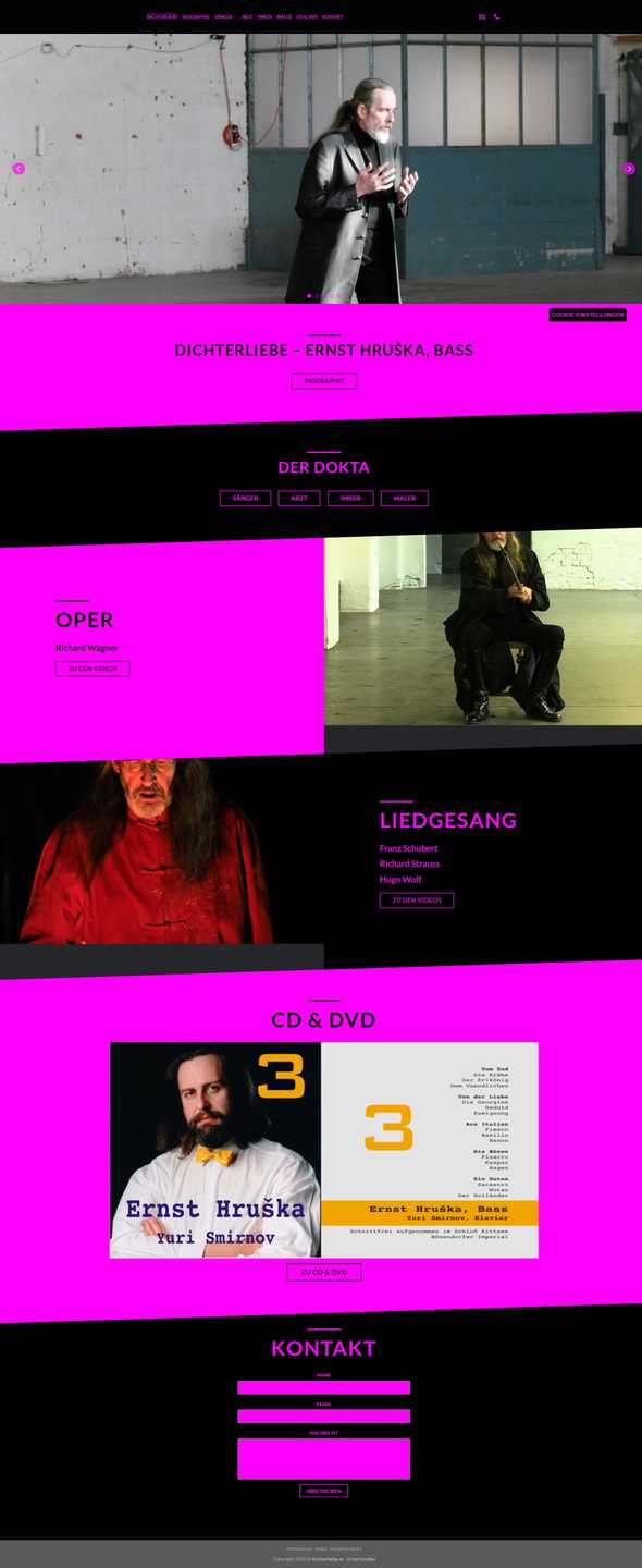 dichterliebe.at website screenshot