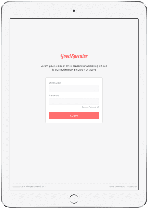 GoodSpender app preview